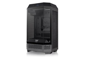 Thermaltake - The Tower 300 Micro ATX Case - Black - Front_Zoom