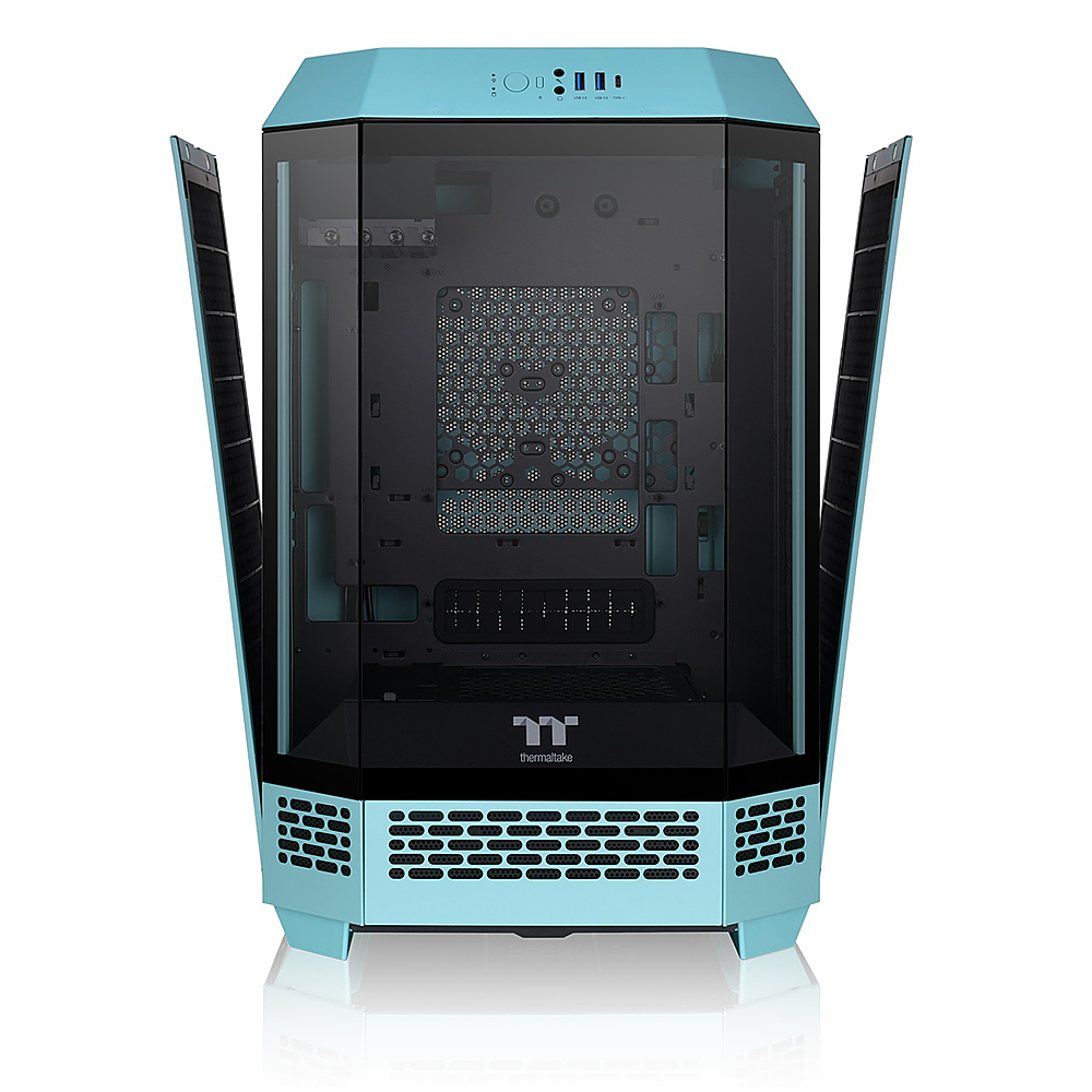 Best Buy: Thermaltake The Tower 300 Micro ATX Case Turquoise CA