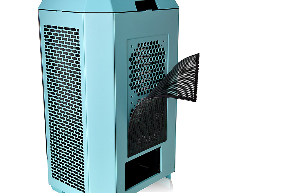 Best Buy: Thermaltake The Tower 300 Micro ATX Case Turquoise CA