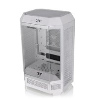Thermaltake - The Tower 300 Micro ATX Case - Snow - Front_Zoom