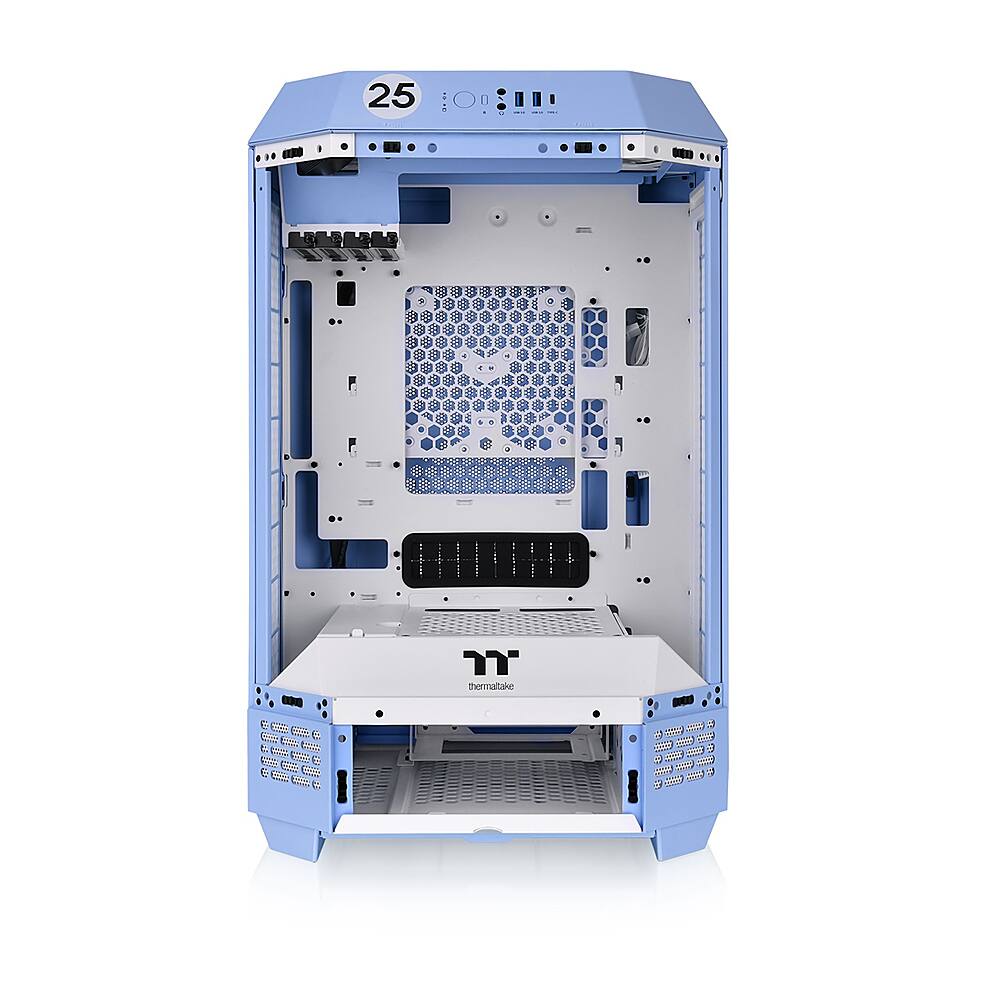 Thermaltake The Tower 300 Micro ATX PC Case Hydrangea Blue CA1Y4