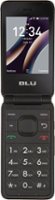 Tracfone - BLU Flex 8GB Prepaid - Black - Front_Zoom