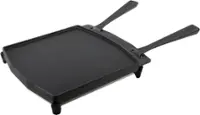 Ooni - Dual-sided Grizzler Plate - black - Angle_Zoom