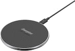 Alt View 1. Energizer - Max 15W Qi Certified Universal Wireless Charging Pad - USB-C Cable Included (AC Adapter not included) - Black.