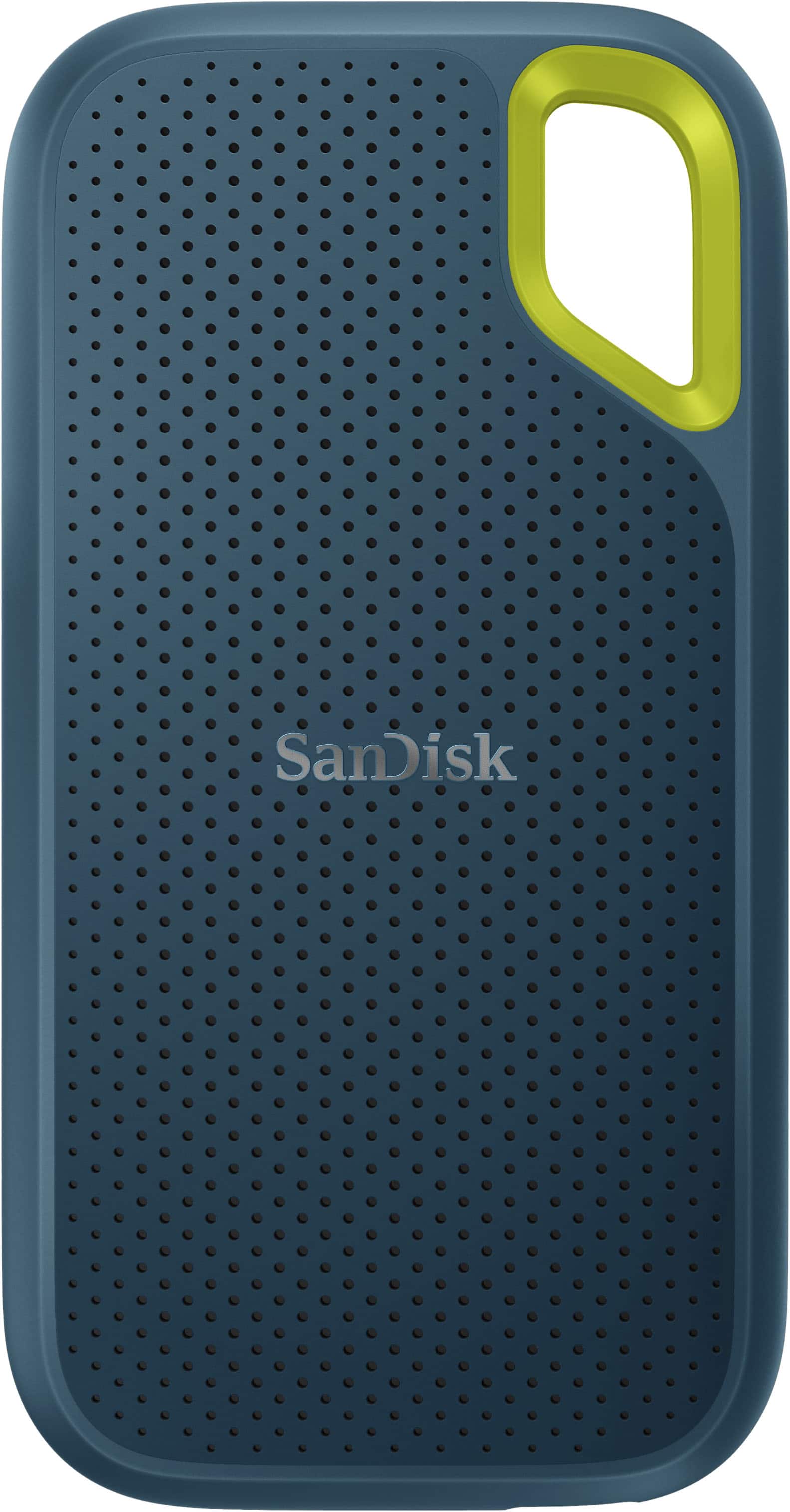 Front. SanDisk - Extreme Portable 1TB External USB-C NVMe SSD - Monterey.
