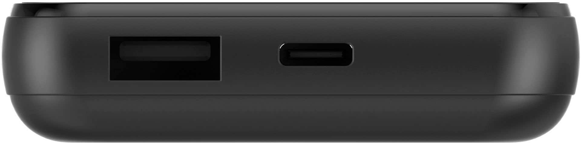 Alt View 1. Energizer - Ultimate Lithium 5,000mAh 18W MagSafe Magnetic Wireless Power Bank/ Portable Battery Charger with 3 Ports & LED Display - Black.