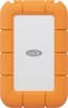 Front. LaCie - Rugged Mini SSD 1TB Solid State Drive - USB 3.2 Gen 2x2, speeds up to 2000MB/s (STMF1000400) - Silver and Orange.