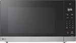 Front. LG - 2.0 Cu. Ft. Countertop Microwave with Sensor Cooking and Smart Inverter - Stainless Steel.