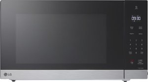 LG - 2.0 Cu. Ft. Countertop Microwave with Sensor Cooking and Smart Inverter - Stainless Steel - Front_Zoom
