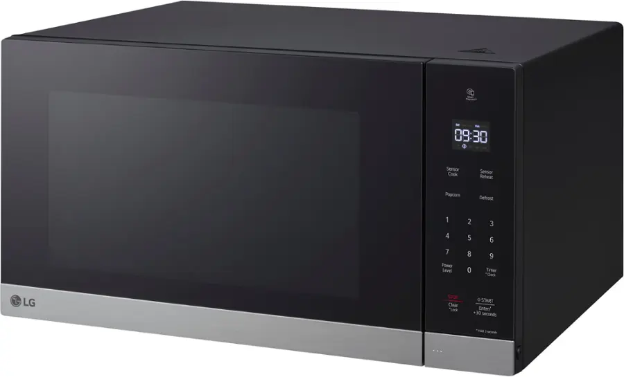 Alt View 17. LG - 2.0 Cu. Ft. Countertop Microwave with Sensor Cooking and Smart Inverter - Stainless Steel.