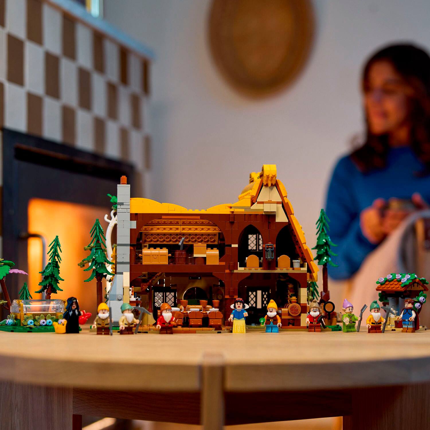 Complex display set from a classic Disney movie.