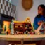 Complex display set from a classic Disney movie.