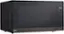 Angle. LG - 2.0 Cu. Ft. Countertop Microwave with Sensor Cooking and Smart Inverter - Black Stainless Steel.