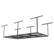 Angle. FlexiSpot - Fleximounts 4 x 8 Foot Overhead Garage Rack 2 Pack with 4 Hooks - Black.
