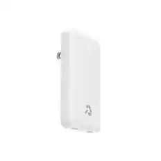 Front. Nimble - WALLY Ultra 65W Dual USB-C Wall Charger - White.
