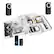 Left. Wasserstein - Wireless Battery Operated Doorbell Chime Accessory for Blink Video Doorbell - Black.