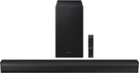 Samsung - HW-B550D 3.1 Channel B-Series Soundbar with Wireless Subwoofer - Black - Front_Zoom