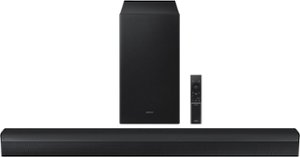 Samsung - HW-B550D 3.1 Channel B-Series Soundbar with Wireless Subwoofer, Dolby Atmos and Q-Symphony - Black - Front_Zoom