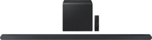 Samsung - Ultra slim | 3.1.2ch | Wireless Dolby ATMOS Soundbar | w/ Q Symphony - Titan Black - Front_Zoom