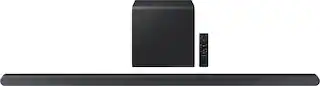 Front. Samsung - HW-S800D 3.1.2 Channel Q-Series Ultra Slim Soundbar with Wireless Subwoofer, Dolby Atmos and Q-Symphony - TITAN BLACK.