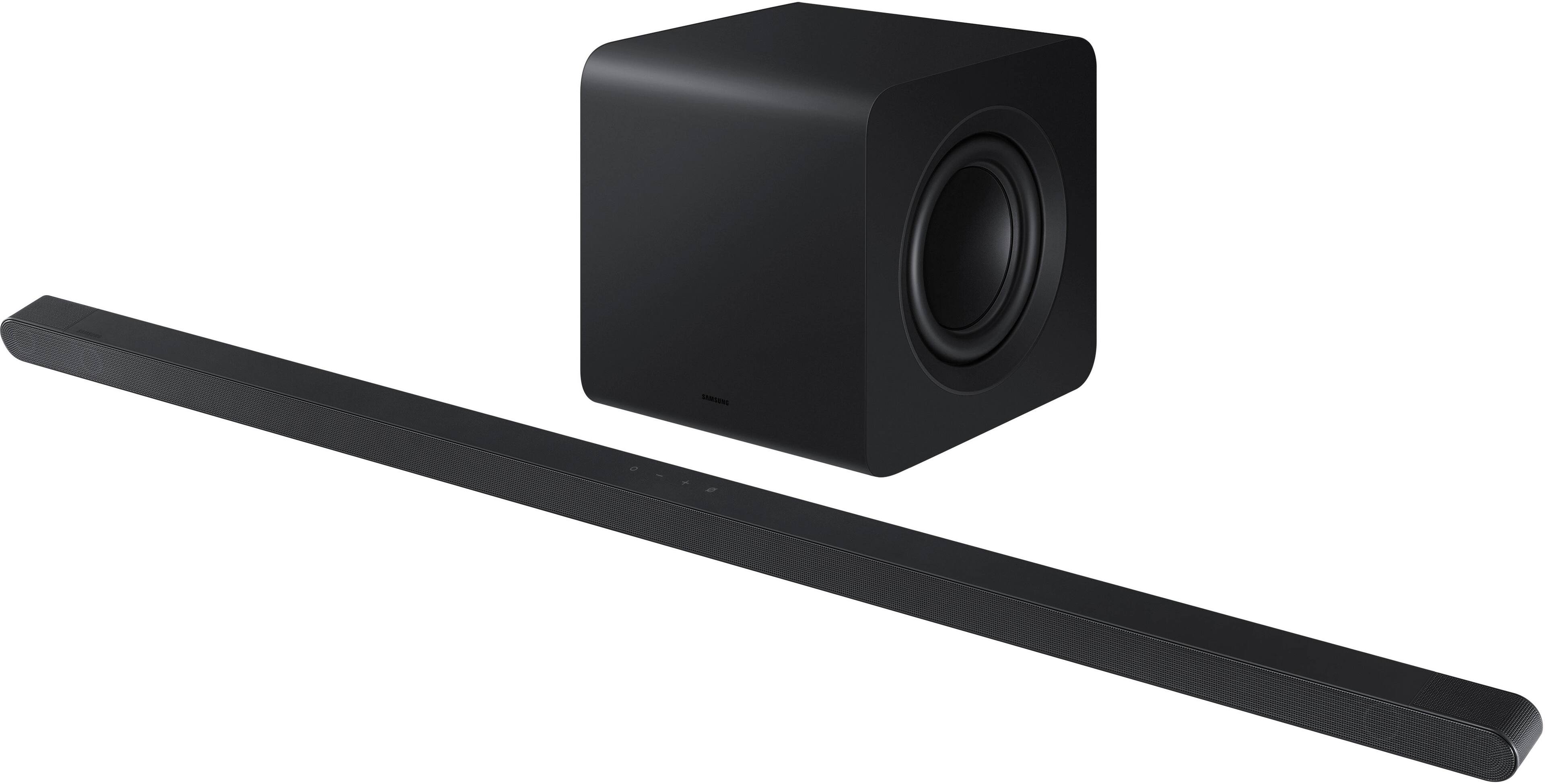 Alt View 11. Samsung - HW-S800D 3.1.2 Channel Q-Series Ultra Slim Soundbar with Wireless Subwoofer, Dolby Atmos and Q-Symphony - TITAN BLACK.