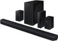 Alt View 11. Samsung - HW-Q850D 7.1.2 Channel Q-Series Soundbar with Wireless Subwoofer and Rear Speakers, Dolby Atmos and Q-Symphony - Black.