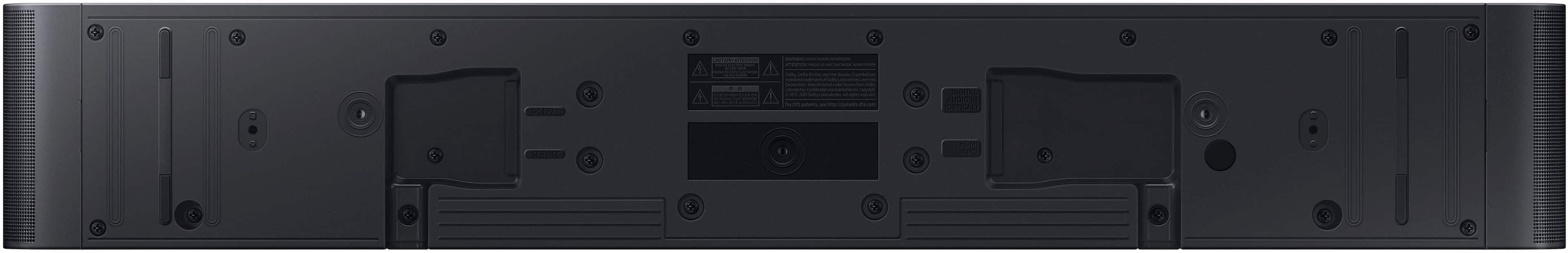 Alt View 16. Samsung - HW-S60D 5.0 Channel S-Series All-in-one Soundbar, Dolby Atmos and Q-Symphony - Black.