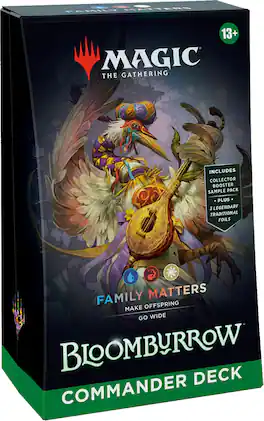 Wizards of The Coast - Magic: The Gathering Bloomburrow Commander Deck - Family Matters