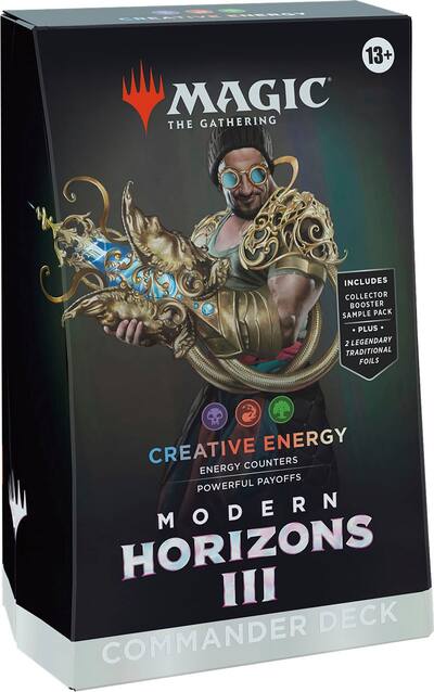 Wizards of The Coast Magic: The Gathering Modern Horizons 3 Commander Deck Creative Energy D33040000 - Best Buy Wizards of The Coast Magic: The Gathering Modern Horizons 3 Commander Deck Creative Energy D33040000 - Best Buy