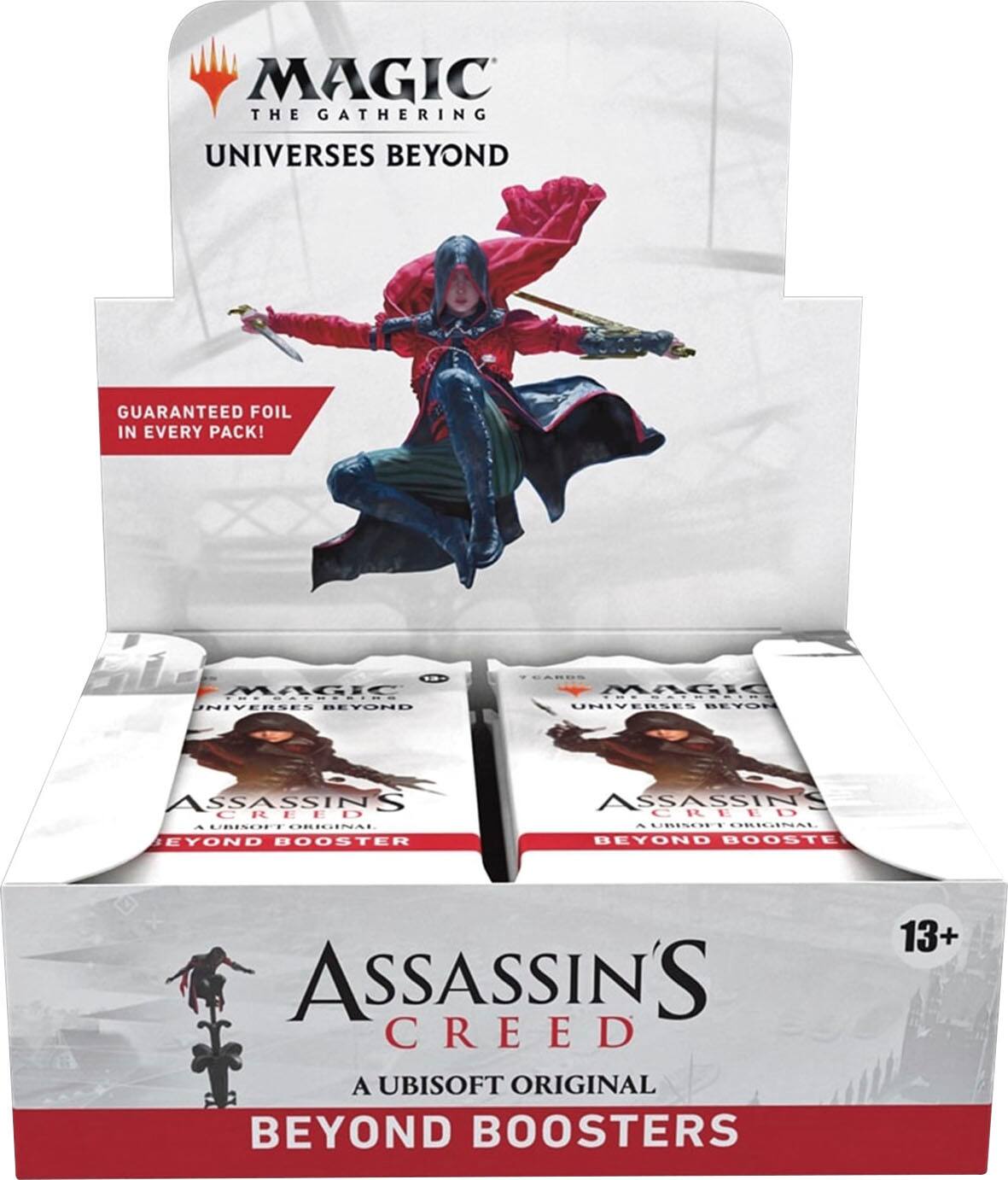 Angle. Wizards of The Coast - Magic: The Gathering - Assassin’s Creed Beyond Booster Box - 24 Beyond Booster Packs.