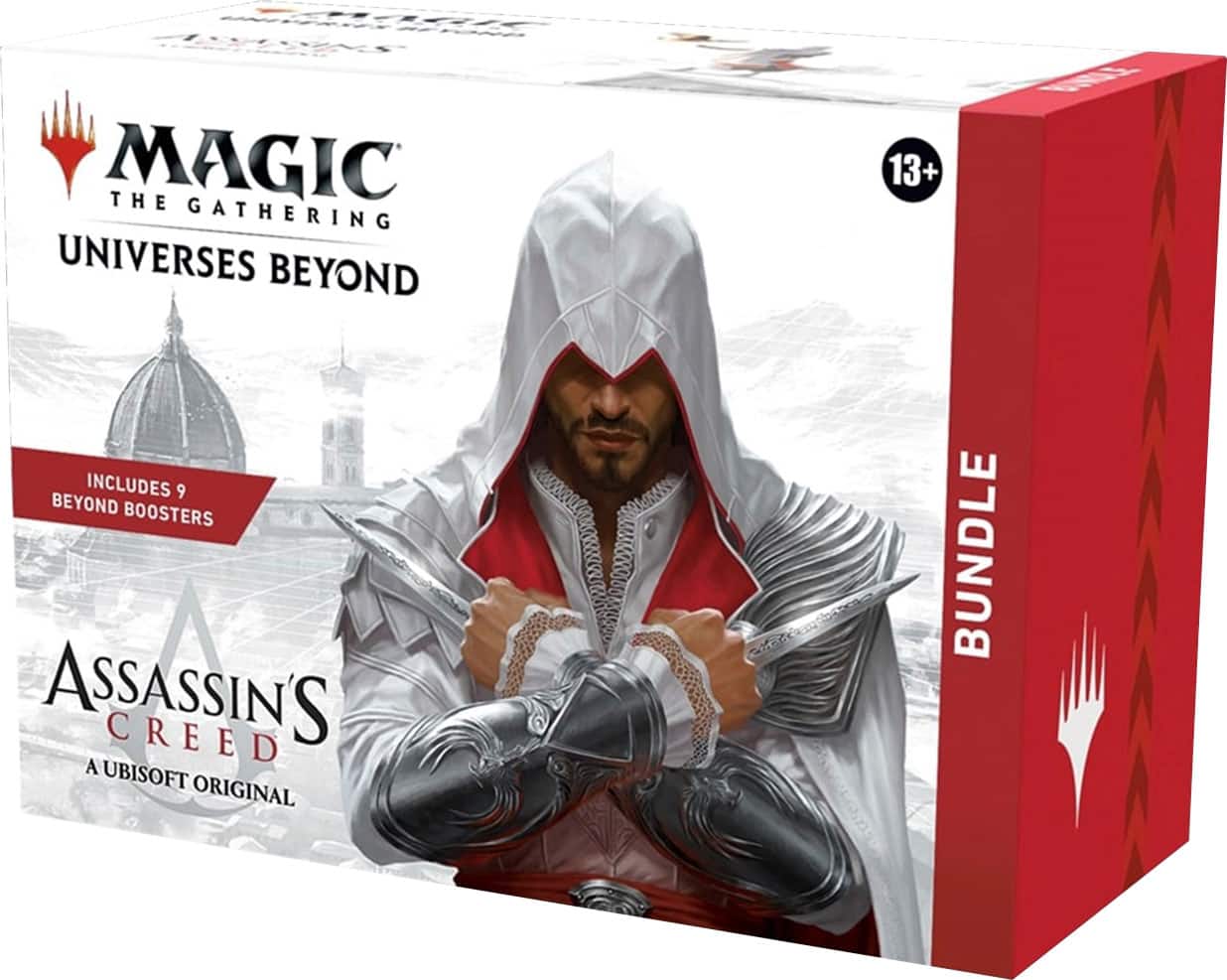 Left. Wizards of The Coast - Magic: The Gathering - Assassin’s Creed Bundle - 9 Beyond Boosters + Accessories.