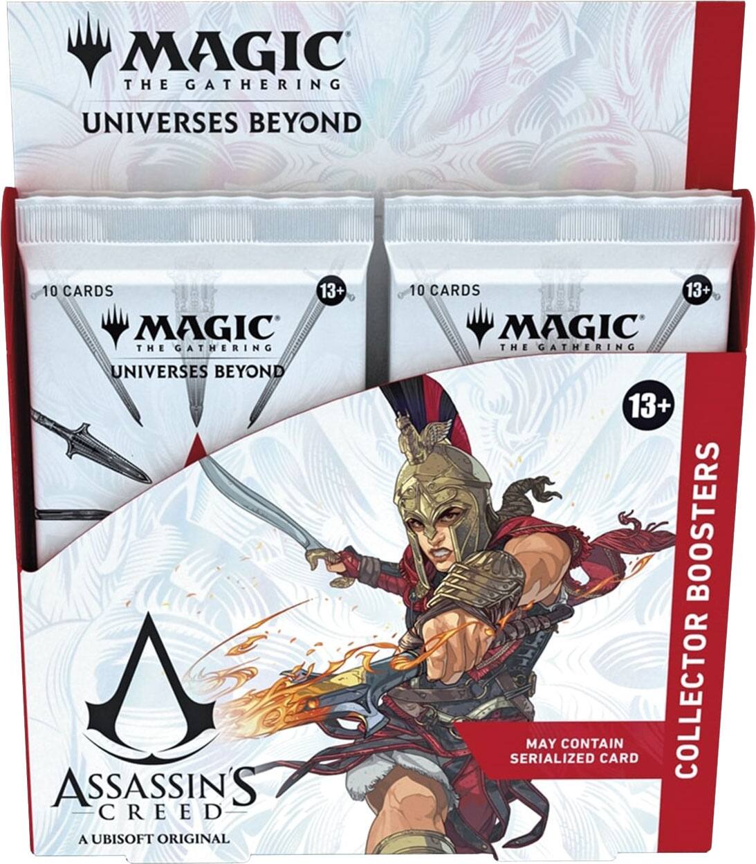 Angle. Wizards of The Coast - Magic: The Gathering - Assassin’s Creed Collector Booster Box - 12 Collector Booster Packs.