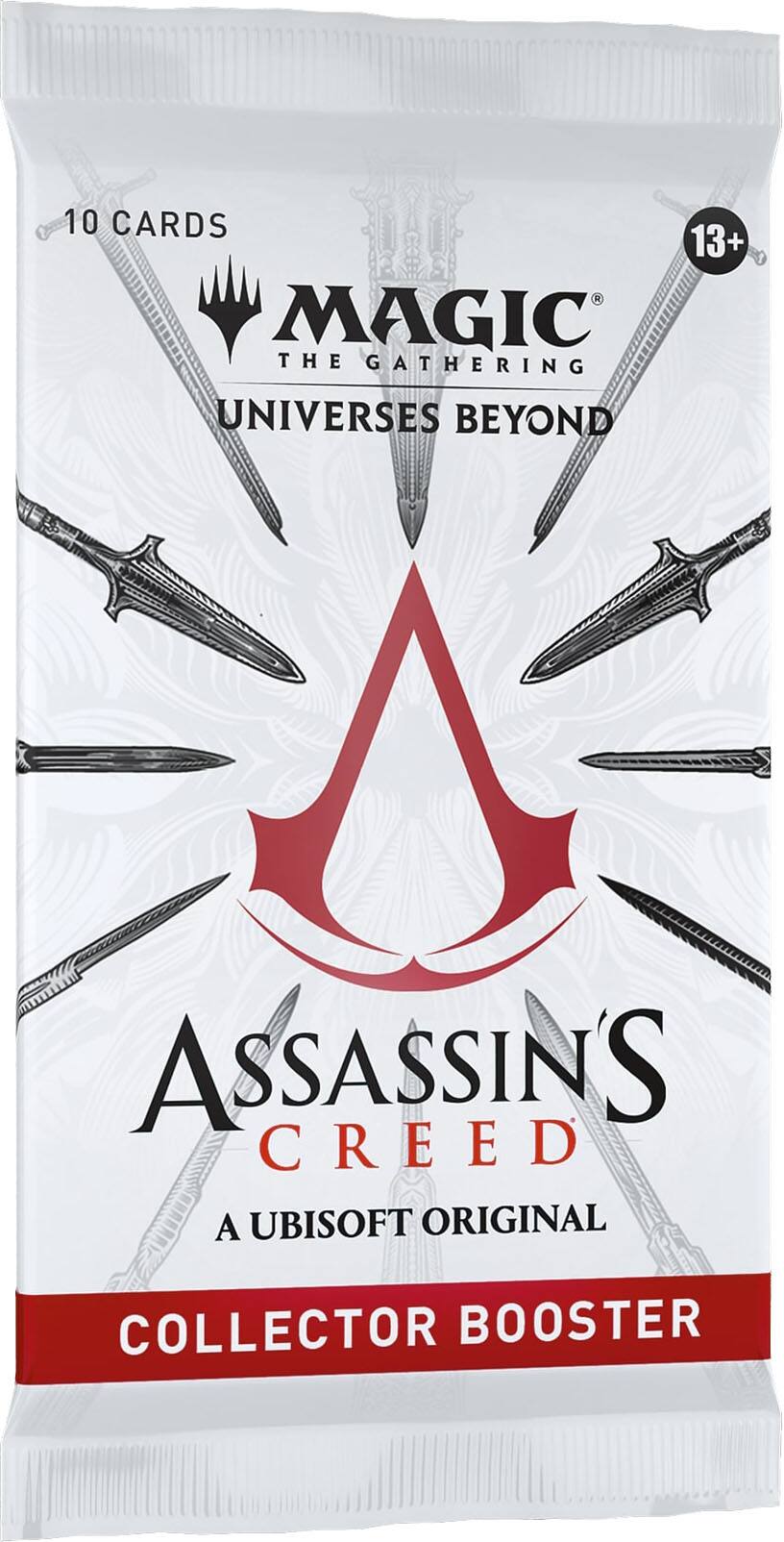 Left. Wizards of The Coast - Magic: The Gathering - Assassin’s Creed Collector Booster Box - 12 Collector Booster Packs.