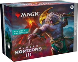 Wizards of The Coast - Magic: The Gathering Modern Horizons 3 Bundle - 9 Play Boosters, 30 Land cards + Exclusive Accessories - Front_Zoom