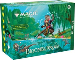 Wizards of The Coast - Magic: The Gathering Bloomburrow Bundle - 9 Play Boosters, 30 Land cards + Exclusive Accessories - Front_Zoom