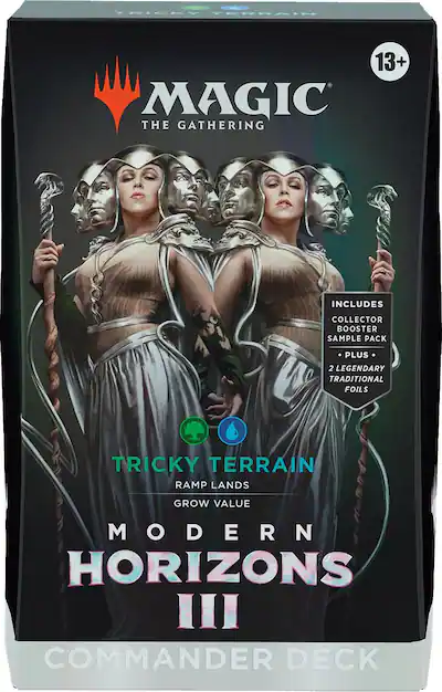 mtg modern horizons 3 cards 3: Commander Deck A full display of Play Boosters supportsa Draft event with extra left over to maximize the fun for your community The Best Commander Cards from