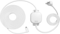 Weather Resistant 13ft Power Adapter for Blink Mini 2 and Blink Outdoor 4 - White - Front_Zoom