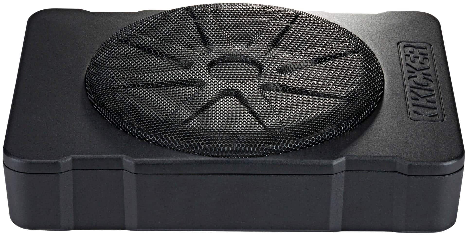 Alt View 11. KICKER - Hideaway 10" Compact Powered Subwoofer - Black.