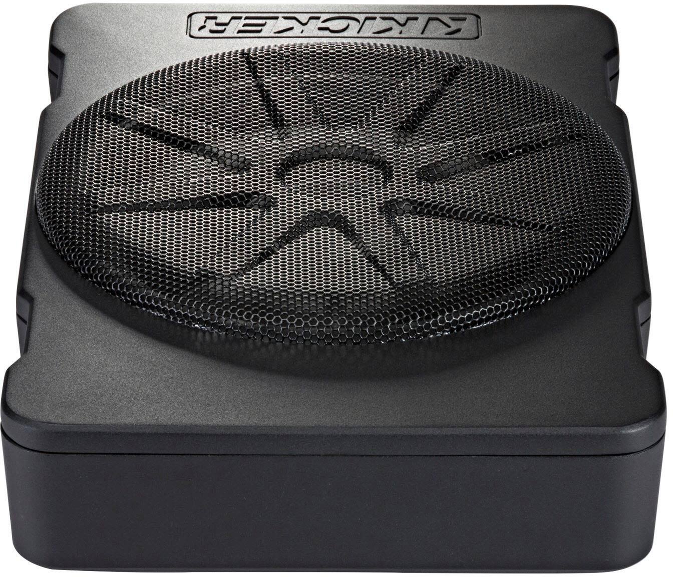 Alt View 13. KICKER - Hideaway 10" Compact Powered Subwoofer - Black.