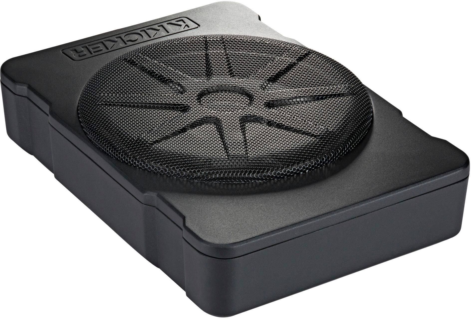 Alt View 15. KICKER - Hideaway 10" Compact Powered Subwoofer - Black.