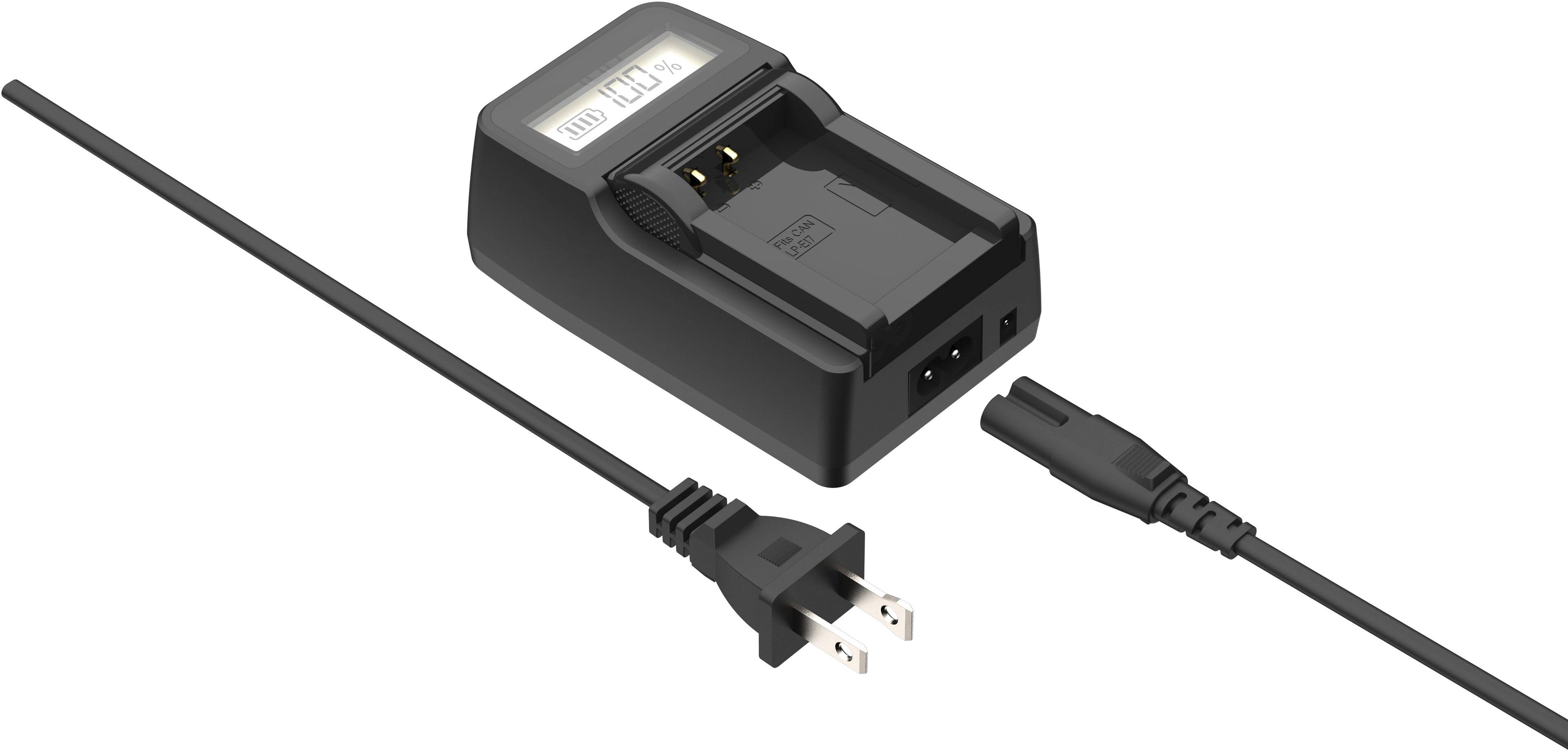 Alt View 15. Digipower - DSLR Travel Charger For Nikon Replacement Batteries EN-EL14/EL15/EL25 - Black.