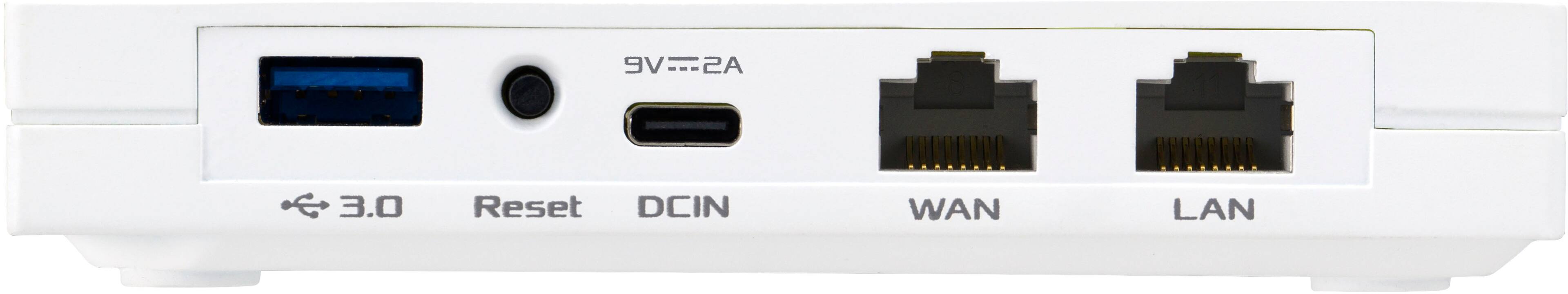 Alt View 15. ASUS - AX3000 Dual Band WiFi 6 (802.11ax) Travel Router - White.