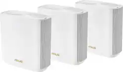 ASUS - ZenWifi XD6 AX5400 Dual-Band Mesh Wi-Fi 6 System (3-Pack) - White - Front_Zoom