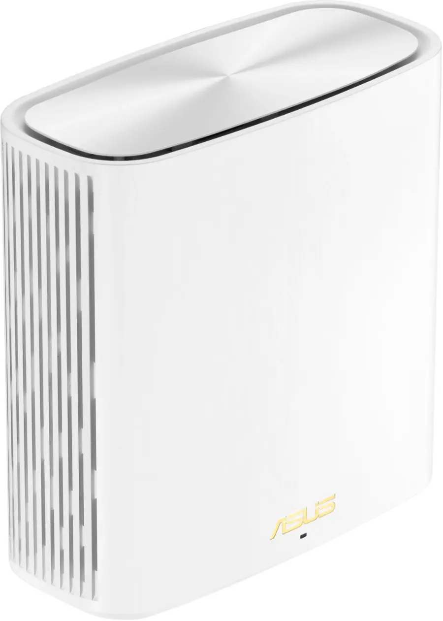 Left. ASUS - ZenWiFi XD6 WiFi 6 Dual-Band Mesh Router (3-Pack) - White.