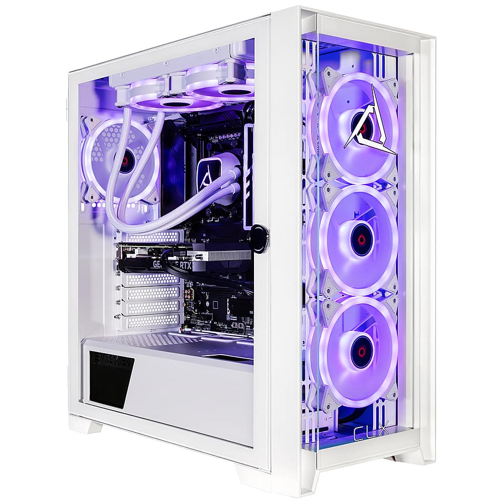 CLX SET Gaming Desktop AMD Ryzen 7 7700X 32GB DDR5 5600 Memory GeForce RTX  4060 Ti 2TB NVMe M.2 SSD White TGMSETRTA3710WM - Best Buy