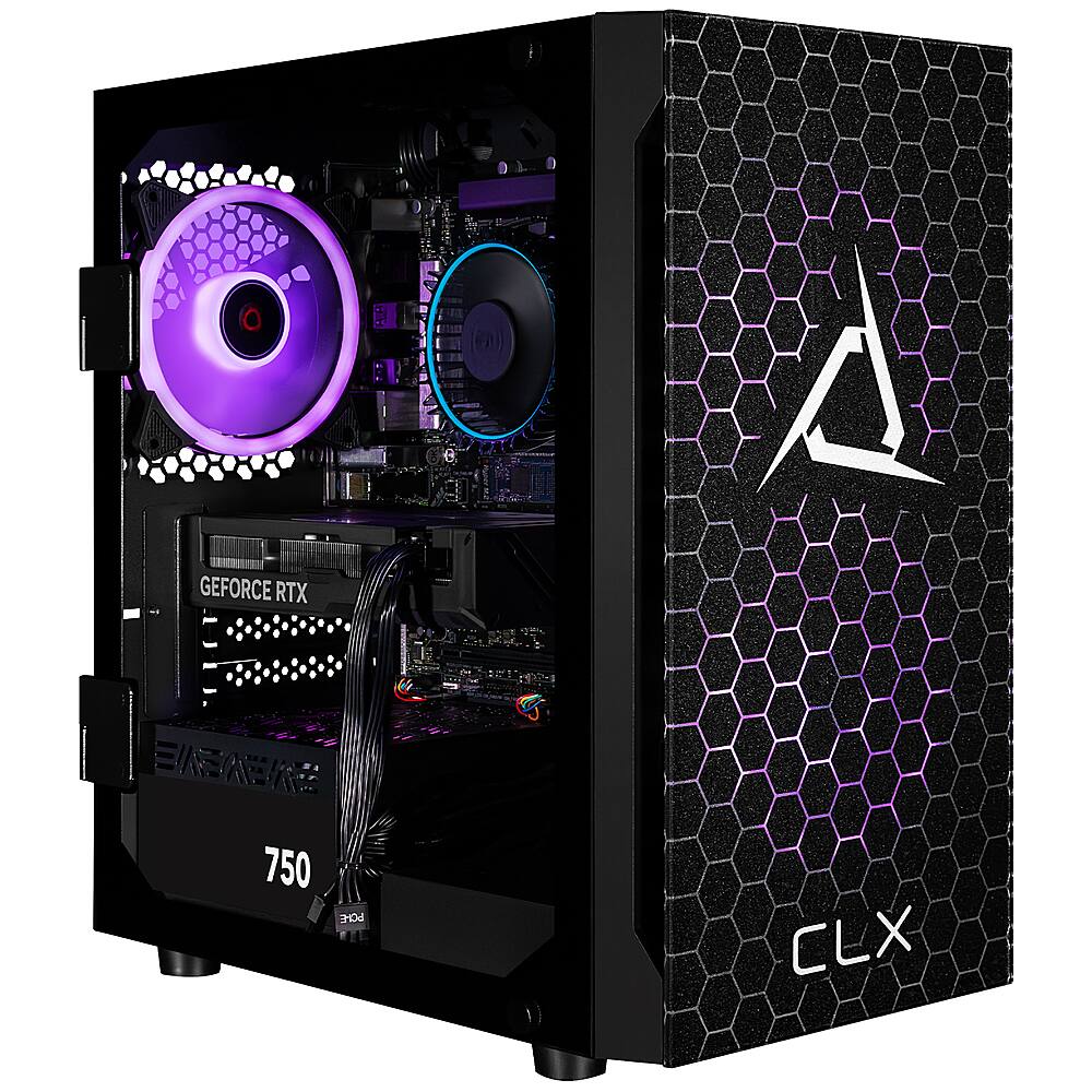 CLX SET Gaming Desktop Intel Core i7 12700F 16GB DDR4 3600 Memory GeForce  RTX 4060 Ti 2TB NVMe M.2 SSD Black TGMSETRTA3709BM - Best Buy