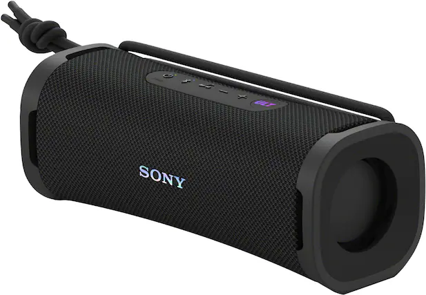 Front. Sony - ULT FIELD 1 Wireless Speaker - Black.