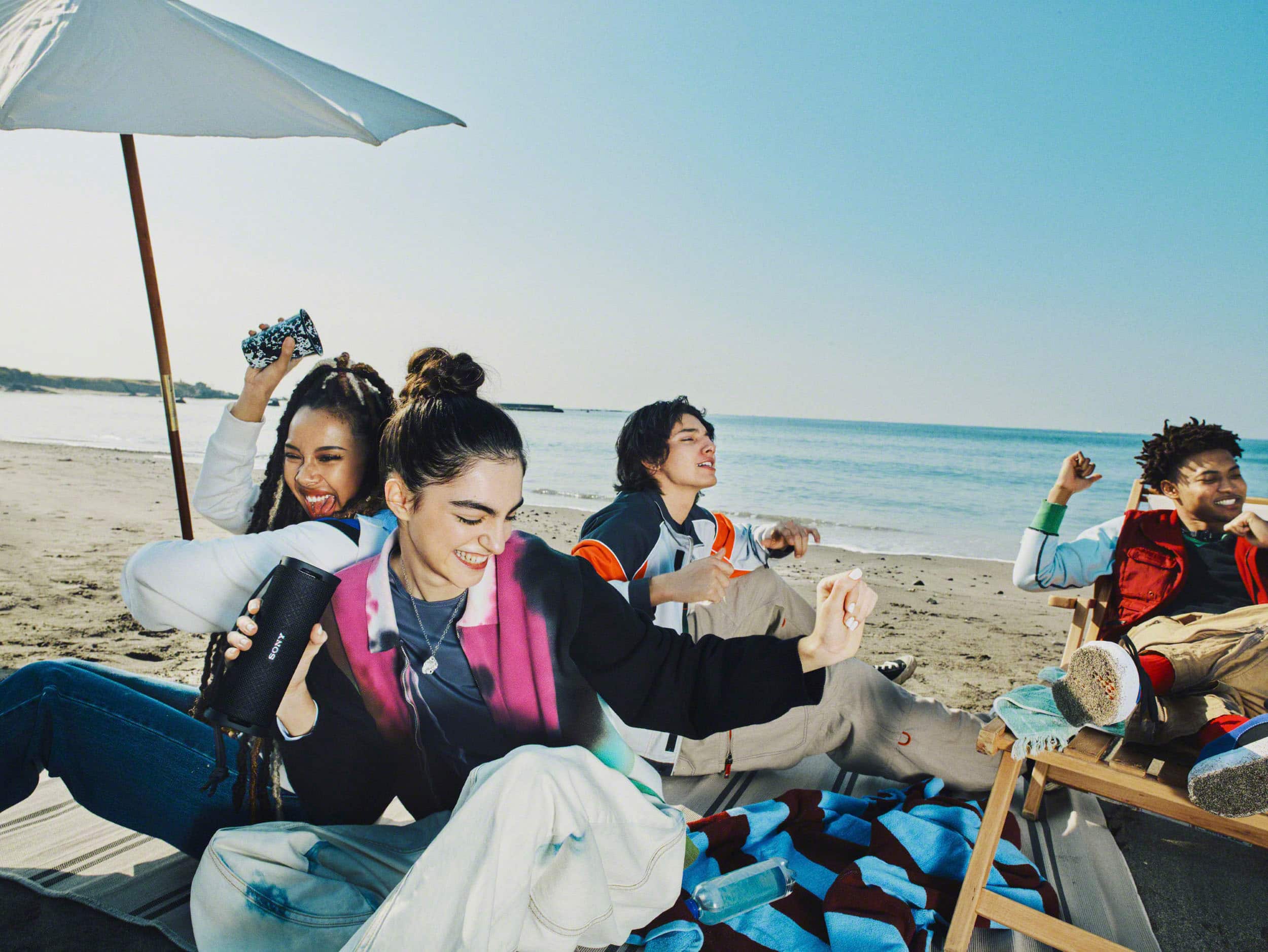 Alt View 16. Sony - ULT FIELD 1 Wireless Speaker - Black.