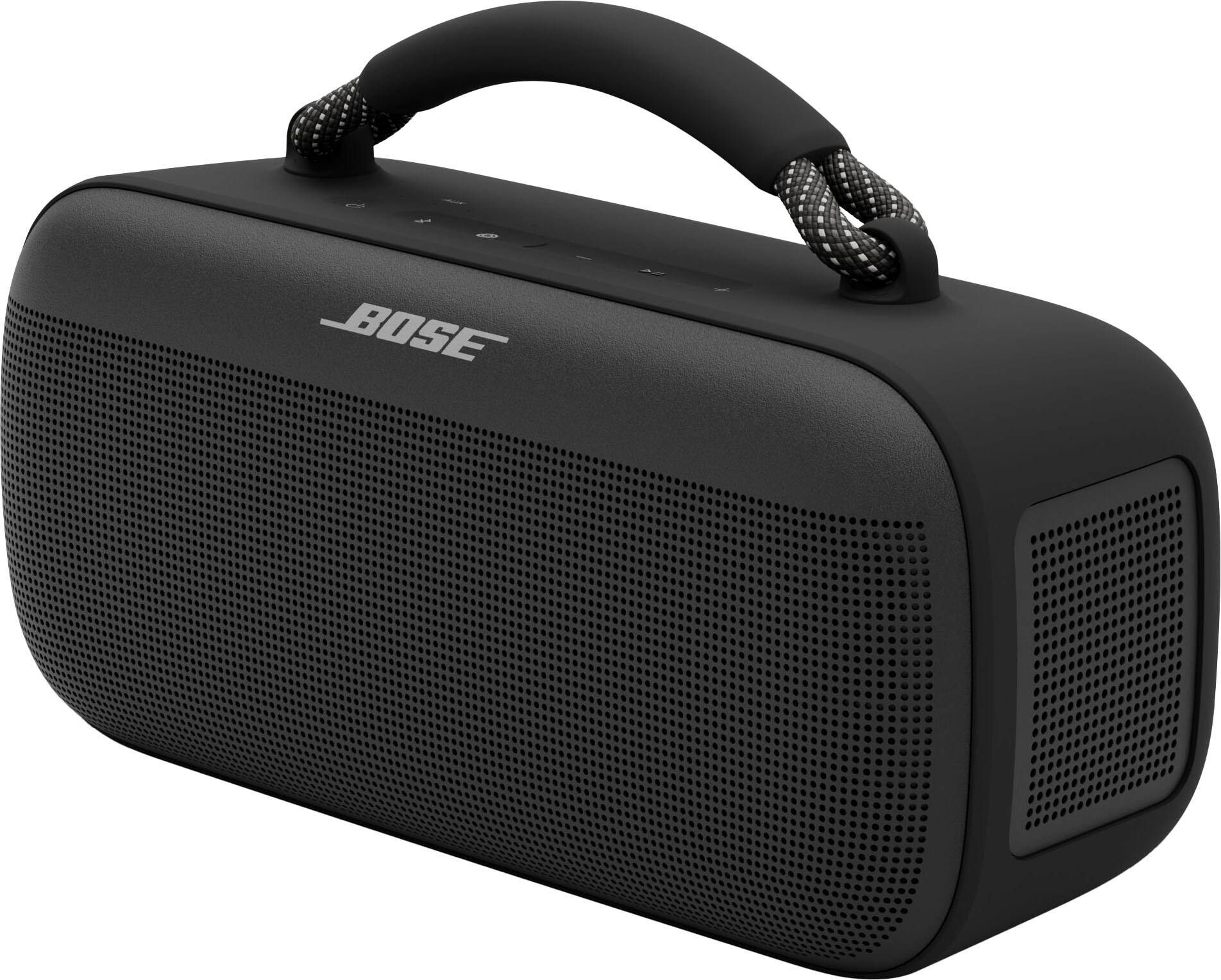 Angle. Bose - SoundLink Max Portable Bluetooth Speaker - Black.