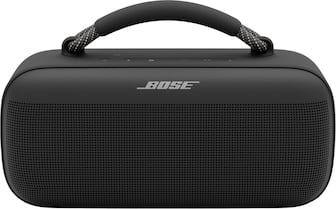 Front. Bose - SoundLink Max Portable Bluetooth Speaker - Black.